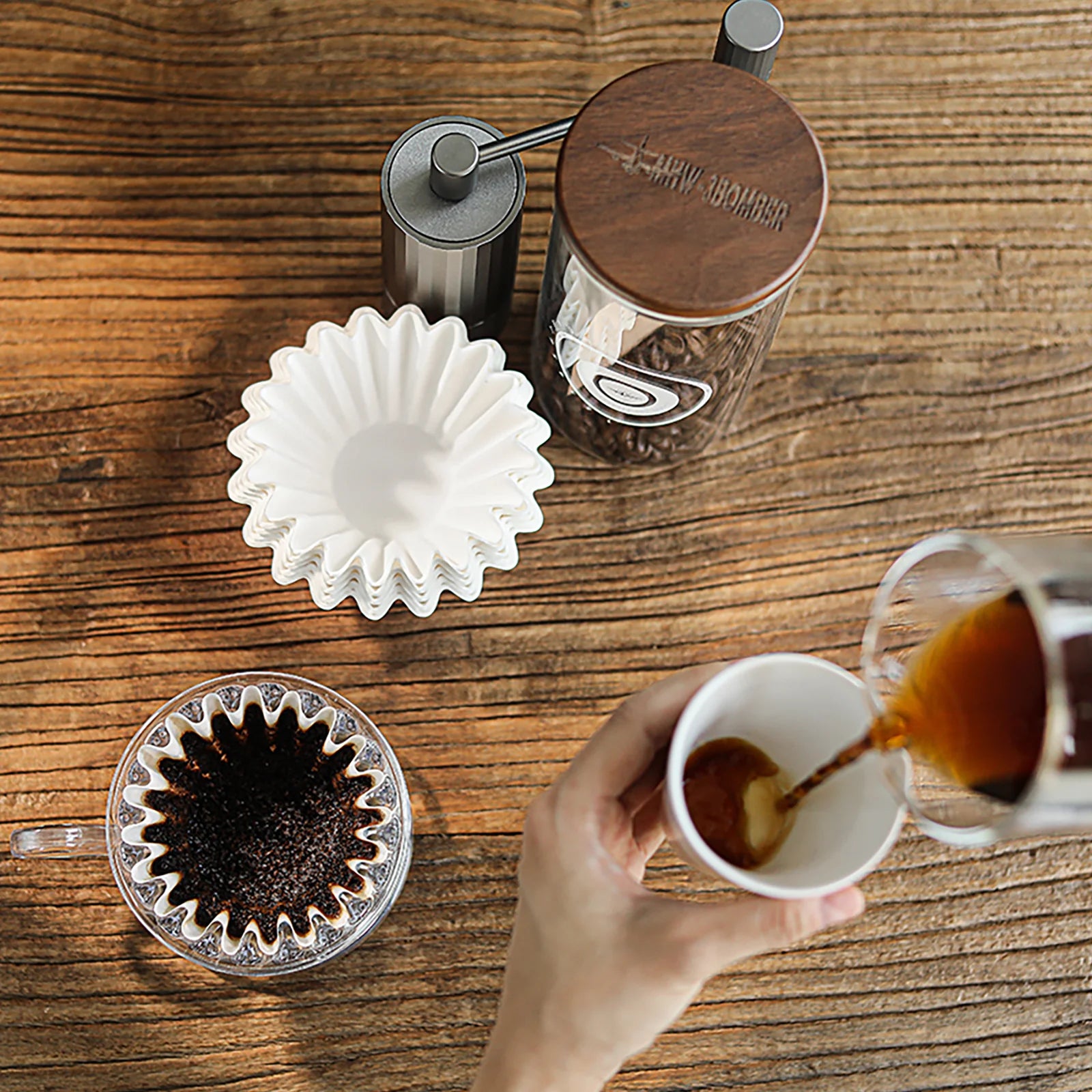 MHW-3BOMBER Cake-shaped Filter Paper