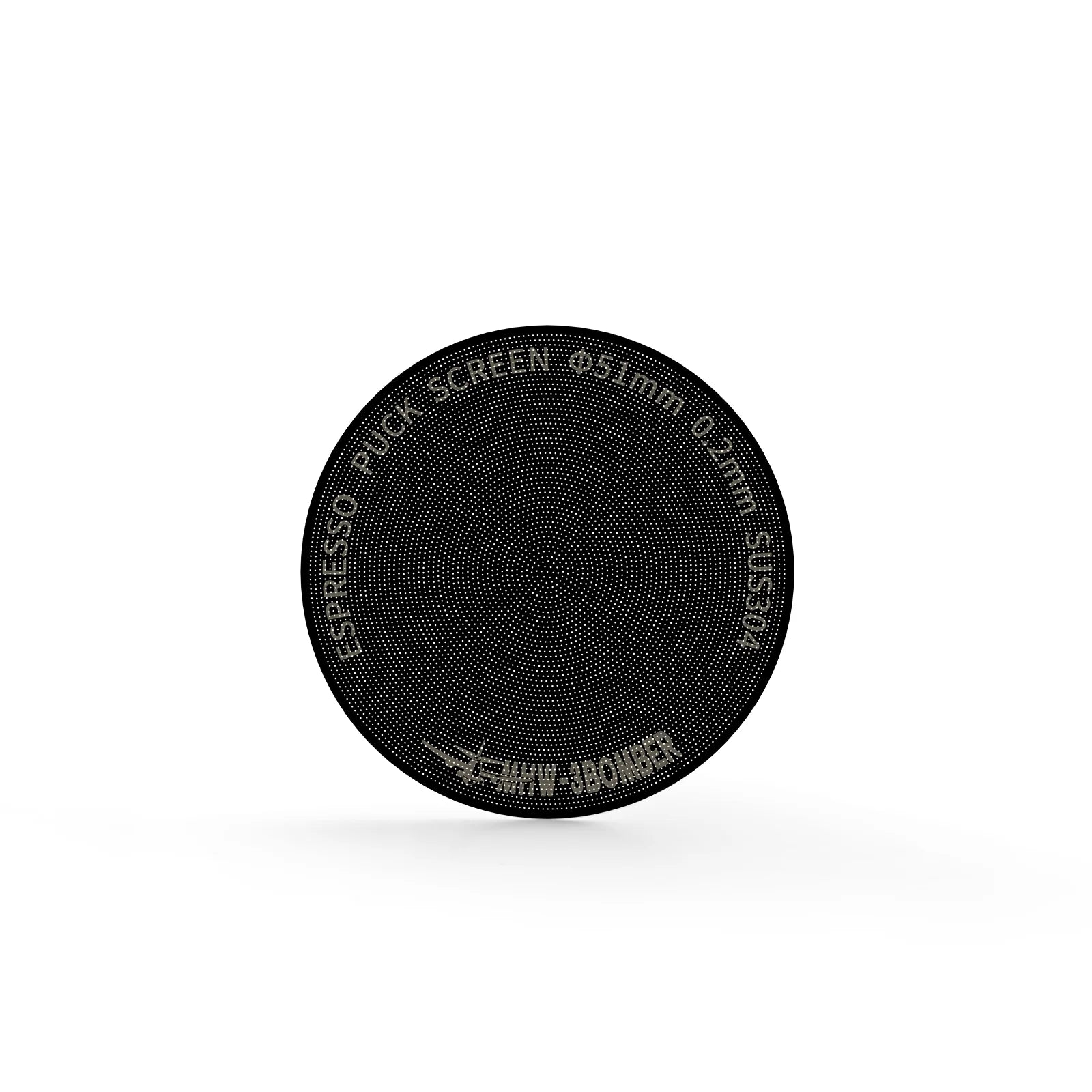 MHW-3BOMBER Espresso Puck Screen - Titanium Black