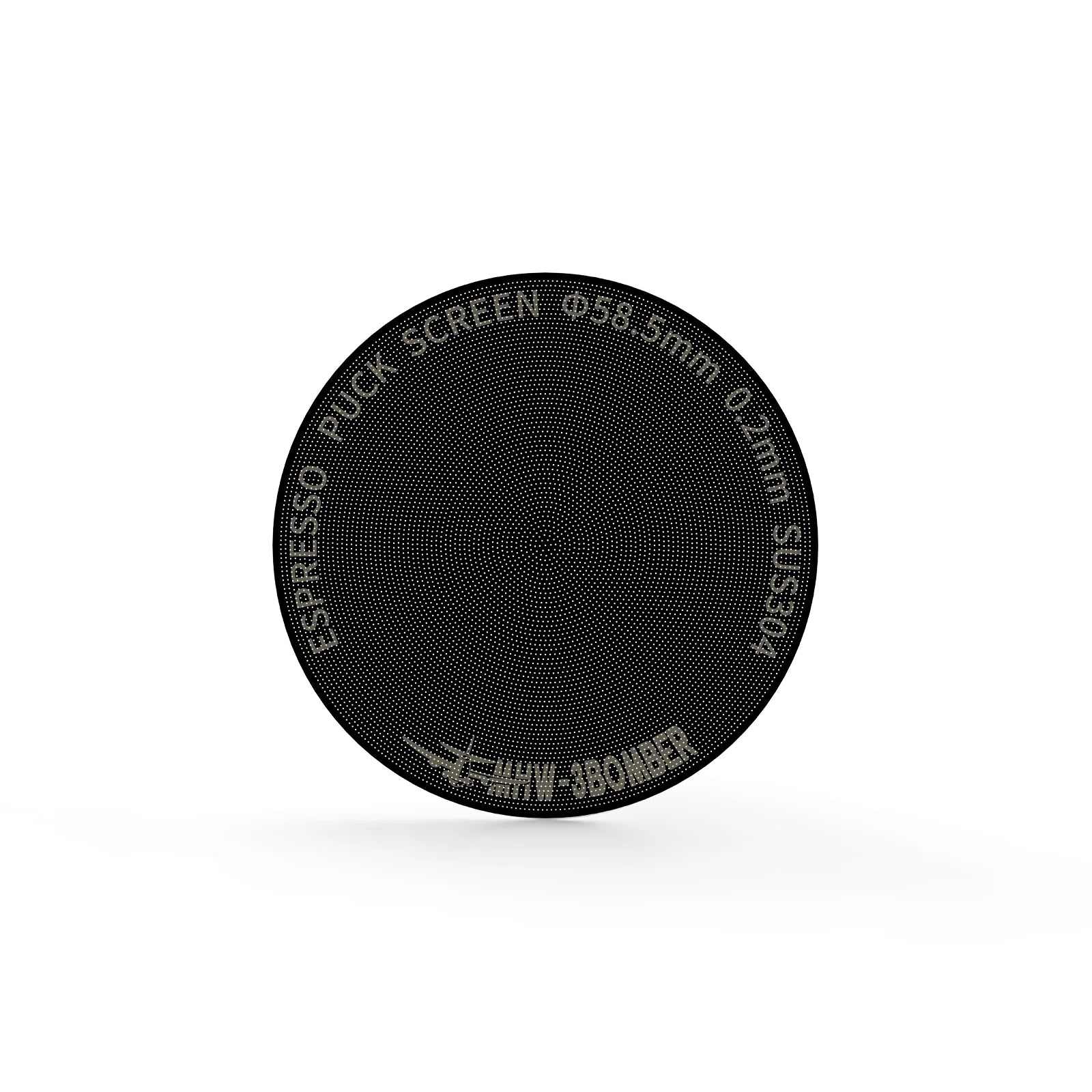 MHW-3BOMBER Espresso Puck Screen - Titanium Black