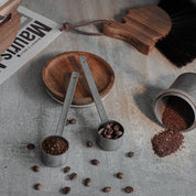 MHW-3BOMBER Long Stainless Steel Silver Measuring Spoon