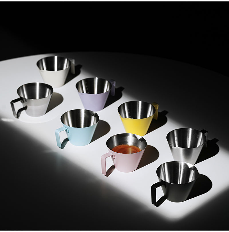 MHW-3BOMBER Stainless Steel Measuring Cup Double Mouth 120ml