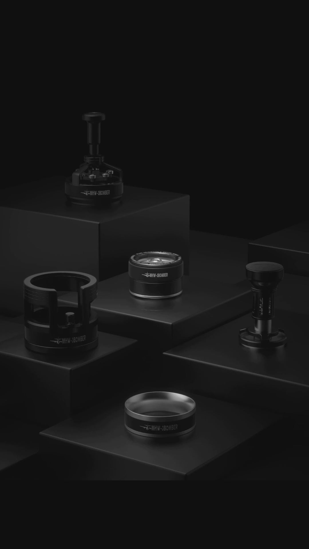 MHW-3BOMBER YU Series Infinite Coffee Distributor - 58.35mm