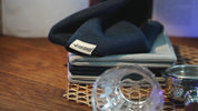 MHW-3BOMBER Four Towels Set 2 grey + 2 dark blue